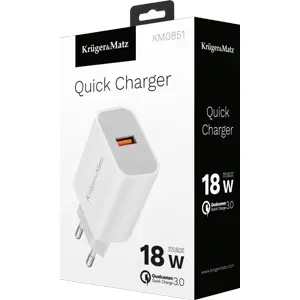 Carregador Qualcomm Quick Charge 3.0 USB-A 18W