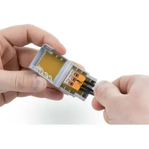 Isolador Gelbox para ligadores rápidos WAGO - size 1 - IPX8