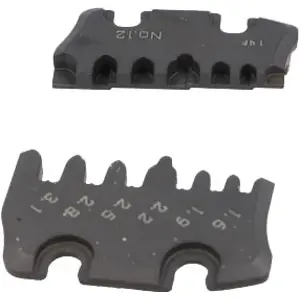 Ponta p/ alicate 096-4986 de cravar terminais não isolados abertos 0.08-2.5mm²