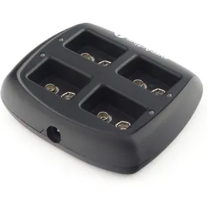 Cargador para 1-4 baterías de 9V NiMH