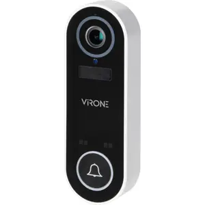 Campainha de vídeo inteligente WiFi 1080p (compatível c/ Tuya) sem fio a bateria - IP65