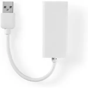 Adaptador/conversor USB-A 2.0 macho ➝ Ethernet RJ45