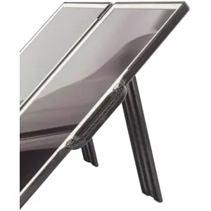 Carregador solar compacto tipo mala p/ baterias de 12V
