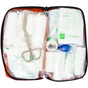 Kit primeiros socorros para veículos DIN13164 (Marcação CE) - Bolsa