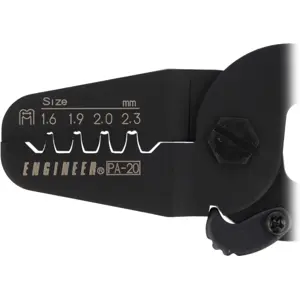 Alicate de cravar terminais não isolados abertos 0.08-0.82mm²
