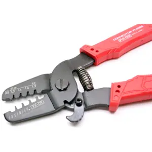 Alicate de cravar terminais não isolados abertos 0.03-0.52mm²