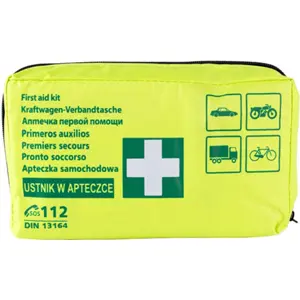 Kit primeiros socorros para veículos DIN13164 (Marcação CE) - Bolsa
