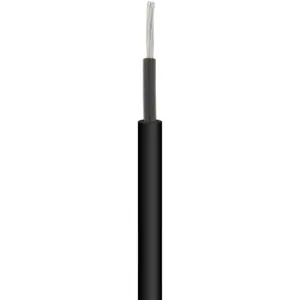 Cabo de energia solar de cobre estanhado 4mm² LSZH - preto - 100m