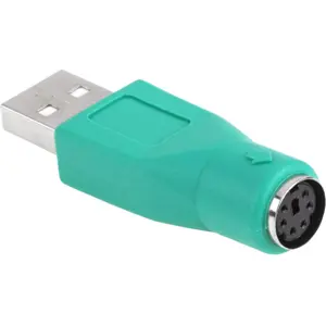 Adaptador USB macho > PS/2 fêmea (Rato)