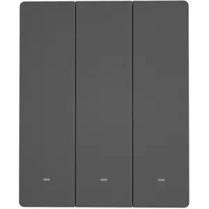 Interruptor triplo (3 Gang) Smart WiFi de encastrar - agrupável