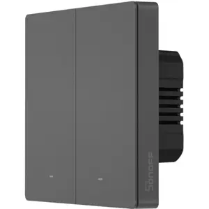 Interruptor duplo (2 Gang) Smart WiFi de encastrar