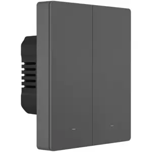 Interruptor duplo (2 Gang) Smart WiFi de encastrar - agrupável