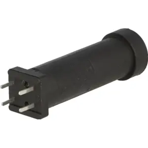 Porta-fusível 6x32mm THT vertical p/ PCB