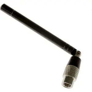 Antena telescópica 50Ohm 300MHz...1.1GHz c/ ficha SMA macho - 9.5-24.5cm