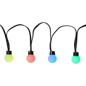 Luzes decorativas LED (bolas) Smart WiFi - 48 LEDs RGB - IP65 - 10.8m