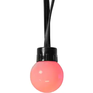 Luzes decorativas LED (bolas) Smart WiFi - 48 LEDs RGB - IP65 - 10.8m