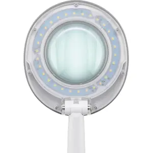 Candeeiro de mesa com lupa (3 dioptrias) com luz LED 6W