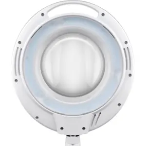 Candeeiro com lupa (3 dioptrias) com luz LED dimável 9W