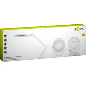 Candeeiro com lupa (3 dioptrias) com luz LED 8W