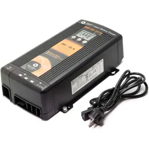 Carregador de baterias avançado 24V 30A 1050W (p/ 3 baterias independentes)