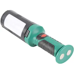 Lanterna de trabalho LED 1W+5W 600lm de 3 braços c/ powerbank 2200mAh