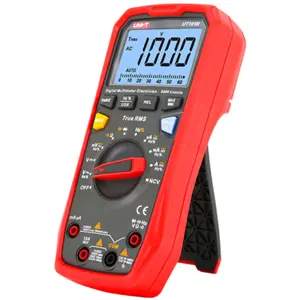 Multímetro Digital (1000Vac/dc 10Aac/dc 60MΩ Cap. Hz/% T-RMS Auto-Range USB Min/Max NCV)