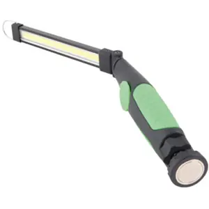 Gambiarra LED 3W 300Lm com regulador intensidade (dimmer) e base c/ íman orientável - recarregável (micro-USB)