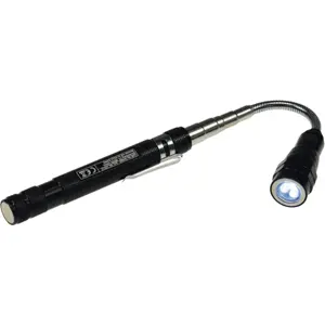 Lanterna magnética com haste telescópica 17-57cm (4xLR44)