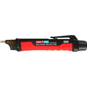 Detector de tensão sem contacto c/ indicador LED/sonoro e vibração - IP67