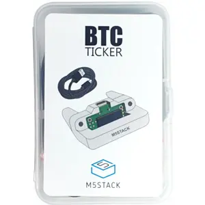 Suporte de mesa para o M5 com sensor temperatura SHT30 e alimentação