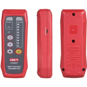 Testador de cabos de rede/telefone e localizador com buzzer