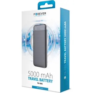 Powerbank 5000mAh (1x USB) 2.1A - preto