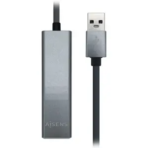 Adaptador USB 3.0 para RJ45 Gigabit Ethernet 10/100/1000 c/ HUB 3xUSB