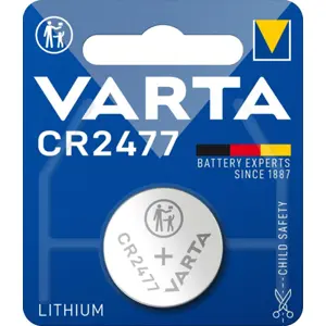 Pilha de lítio CR2477 3.0V 850mAh