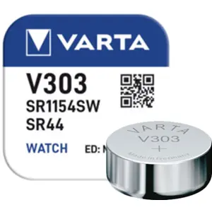 Pilha V303 / SR1154 / SR44 - 1,55V Óxido de Prata