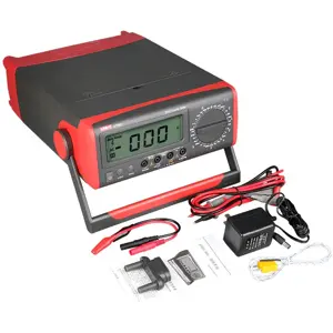 Multímetro digital de bancada (1000Vdc 750Vac 10Aac/dc 20MΩ Cap. Hz °C hFE)