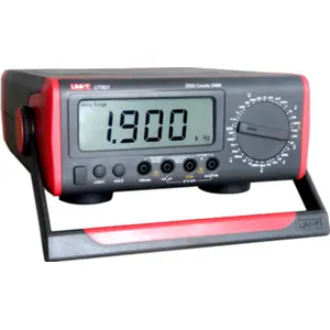 Multímetro digital de bancada (1000Vdc 750Vac 10Aac/dc 20MΩ Cap. Hz °C hFE)