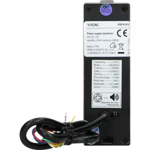 Kit Videoporteiro modular inteligente WiFi 1080p (compatível c/ Tuya) c/ monitor 7''