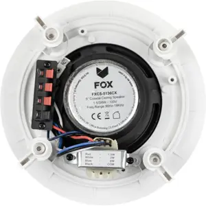 Altifalante de embutir p/ linha de 100V 6/3/1.5W RMS ∅203mm (∅168mm)