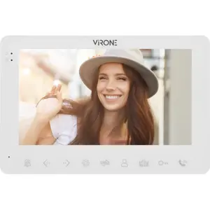 Kit Videoporteiro modular inteligente WiFi 1080p (compatível c/ Tuya) c/ monitor 7''