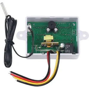 Termostato digital 230VAC (-50..120ºC) c/ display duplo + sonda NTC