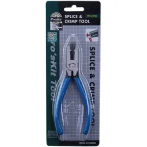 Alicate para cravar ligadores scotchlok (tipo tremoço)