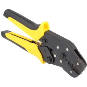 Alicate de cravar terminais não isolados abertos 0.05-0.9mm²