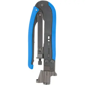 Alicate de cravar para fichas F de compressão - RG59/RG6/RG11