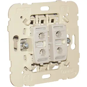 Comutador de escada duplo 10A 250V, série MEC21