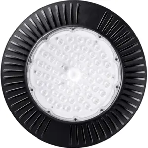 Projector LED High Bay 230VAC 150W 6400K (branco frio) 12.000lm Ø340x120mm IP65