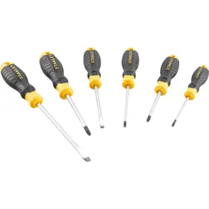 Conjunto de 6 chaves de fendas Cushion Grip™