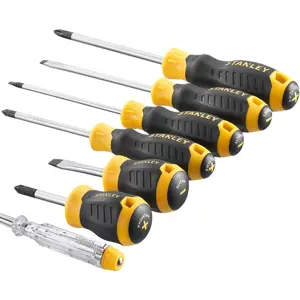 Conjunto de 7 chaves de fendas Cushion Grip™