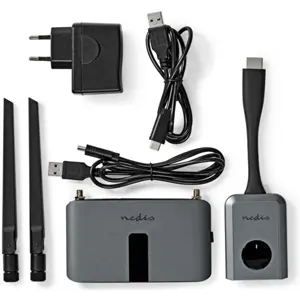 Extensor VGA/HDMI Full HD 1080p sem fio 2.4GHz até 30m