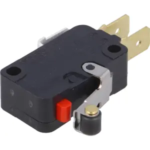 Microswitch SPDT com patilha R11.6mm c/ rolamento